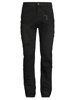 Crosses Distressed Jeans