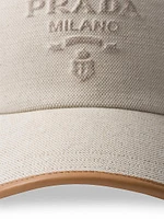 Linen Blend Baseball Cap