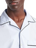 Short-Sleeved Cotton Shirt