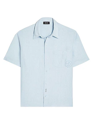 Jonah Linen Button Down Shirt