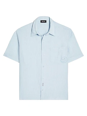 Jonah Linen Button Down Shirt