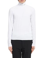 Technical Jersey Mock Turtleneck T-Shirts