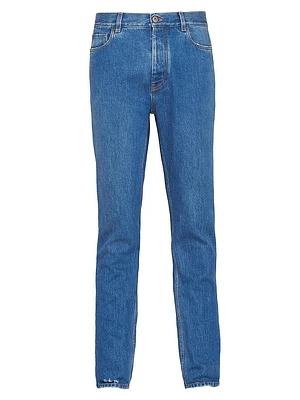 Five-Pocket Denim Jeans