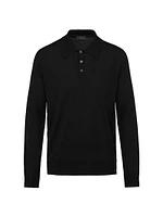 Worsted Wool Polo Shirt