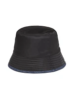 Re-Nylon and Denim Bucket Hat