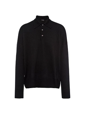 Cashmere Polo Sweater