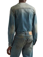 Denim Blouson Jacket