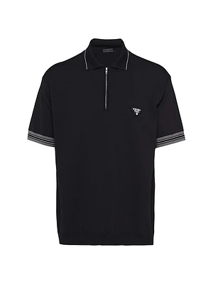 Superfine Wool Polo Shirt