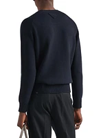 Wool and Cashmere Crewneck Sweater