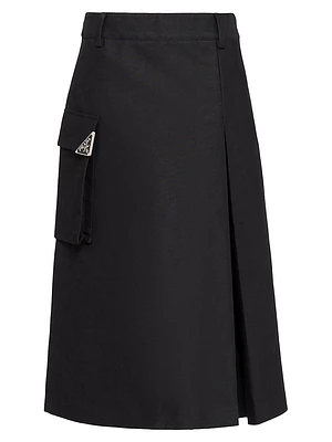 Technical Canvas Skirt