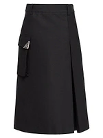 Technical Canvas Skirt