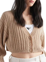 Wool and Cashmere Cardigan