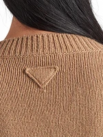 Wool and Cashmere V-Neck Sweater