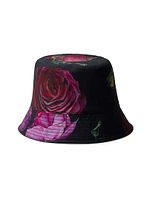 Reversible Printed Cotton Bucket Hat