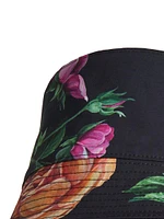 Reversible Printed Cotton Bucket Hat