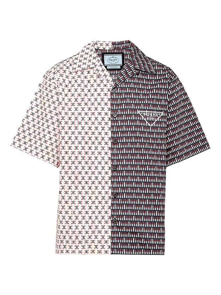 Double Match Cotton Shirt