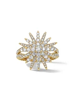 Starburst Ring 18K Yellow Gold