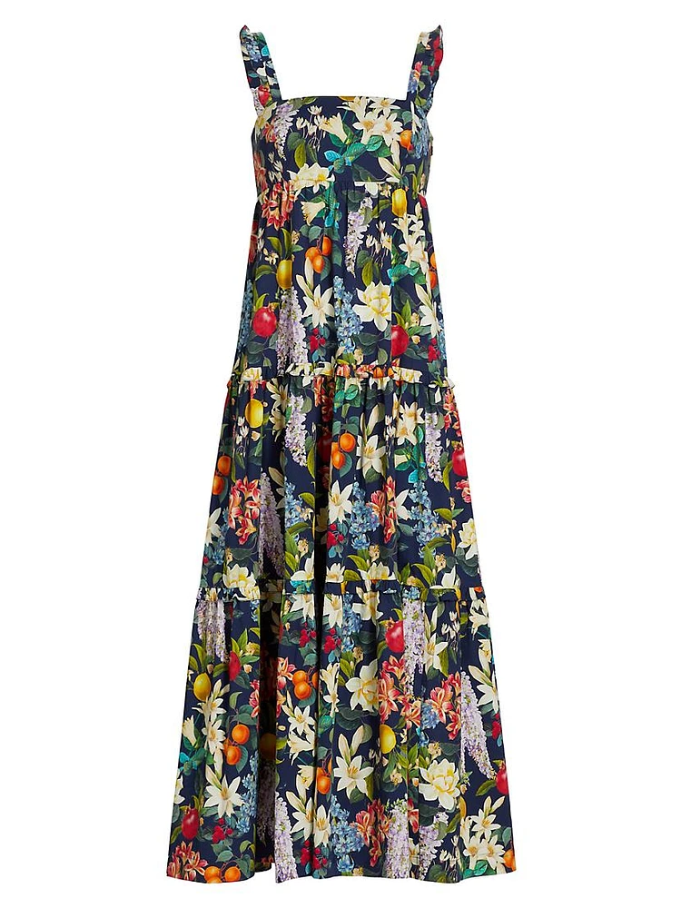 Giorno Tiered Floral Maxi Dress