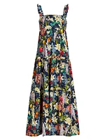 Giorno Tiered Floral Maxi Dress