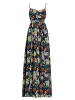 Sienna Floral Chiffon Gown