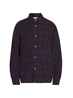 Alex Cotton Twill Button-Up Shirt