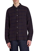 Alex Cotton Twill Button-Up Shirt