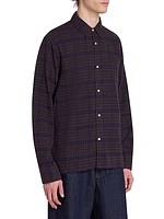 Alex Cotton Twill Button-Up Shirt