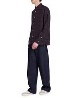 Alex Cotton Twill Button-Up Shirt