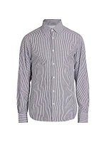 Giacomo Striped Button-Up Shirt