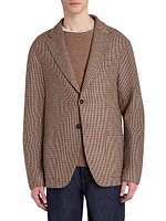 Michel Plaid Wool Jacket