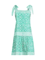 Aspen Squareneck Cotton Dress