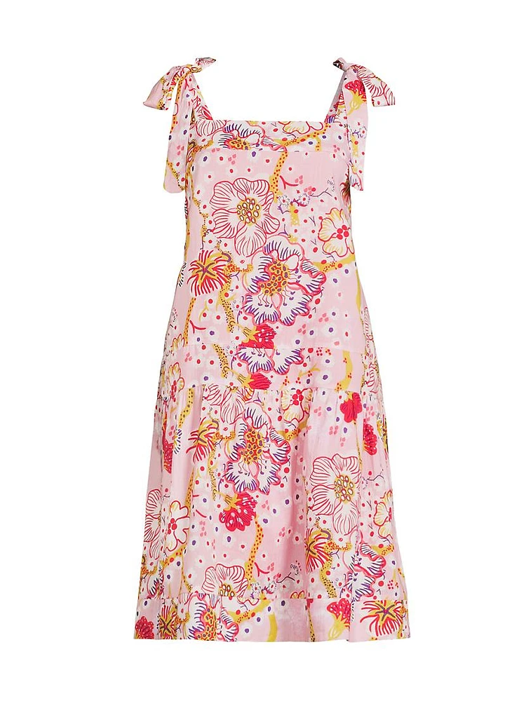 Aspen Squareneck Floral Dress