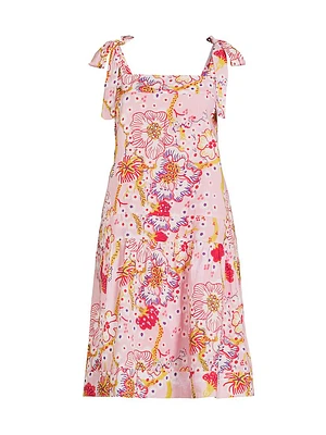 Aspen Squareneck Floral Dress