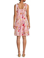 Aspen Squareneck Floral Dress