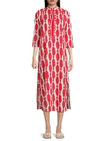 Clorinda Cotton Midi-Dress