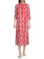 Clorinda Cotton Midi-Dress