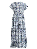 Mumi Broderie Maxi Dress