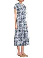 Mumi Broderie Maxi Dress