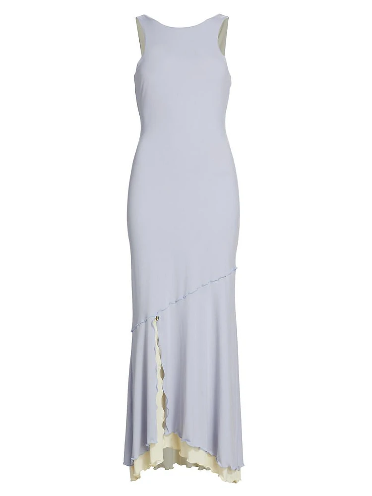 Stephanie Slit Hem Sleeveless Dress