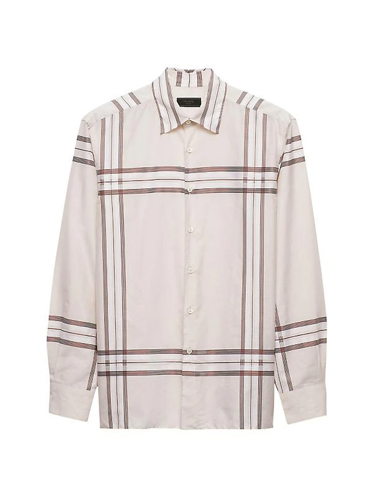 Checked Cotton Shirt