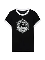 Walk Crystal Logo Ringer T-Shirt