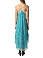 Ristyl Chains Silk Maxi Dress