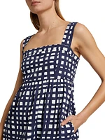 Ellsey Geometric Cotton Dress