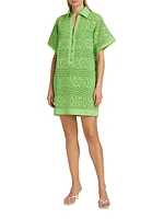 Urma Crocheted Cotton Shift Dress