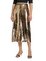 Wray Sequined Skirt