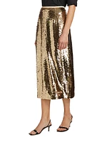 Wray Sequined Skirt