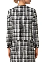 Plaid Tweed Jacket