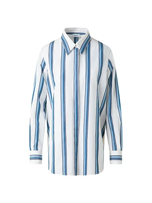 Stripe Longline Shirt