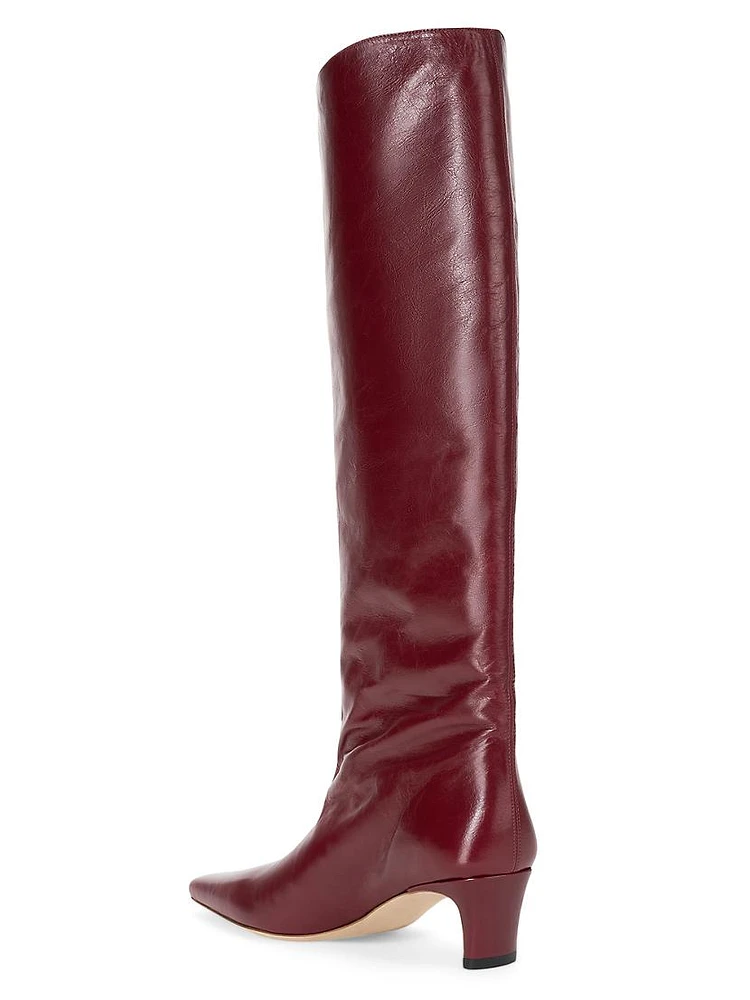 Wally 55MM Leather Boots