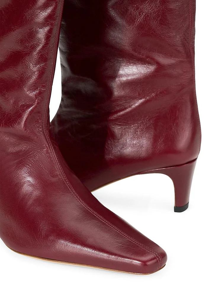 Wally 55MM Leather Boots